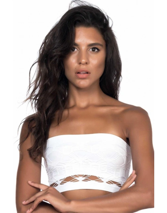 SİYAH MI Emay 4050 Double Örgü Toparlayıcı Straplez Büstiyer