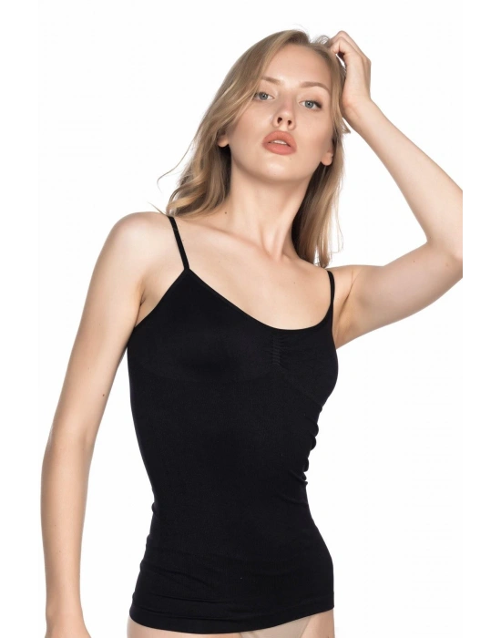 SİYAH MI Emay 5011 Soft Ripli Atlet