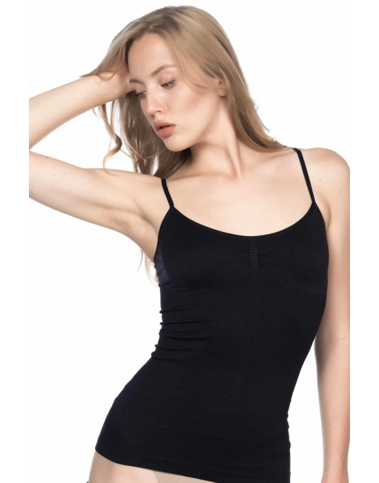 SİYAH MI Emay 5011 Soft Ripli Atlet