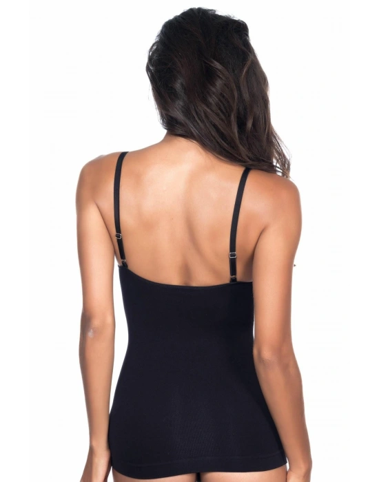 SİYAH MI Emay 5040 İp Askılı Fantazi Atlet Korse