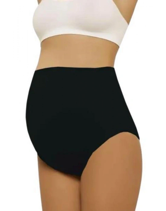 SİYAH MI Emay 5210 Seamless Soft Hamile Slip