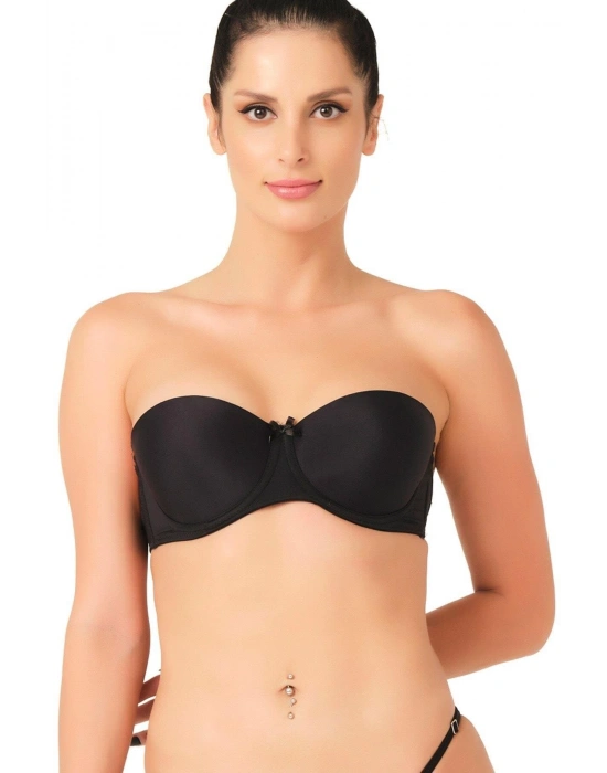 SİYAH MI Emay 701 Şeffaf Askılı Sütyen