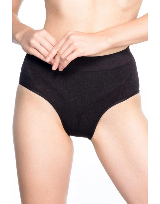 SİYAH MI Emay 7025  Düşük Bel Slip Korse