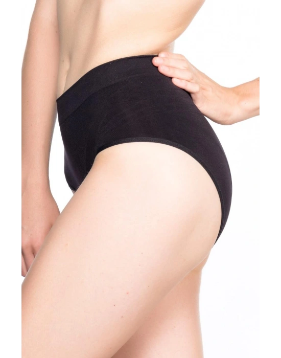 SİYAH MI Emay 7025  Düşük Bel Slip Korse