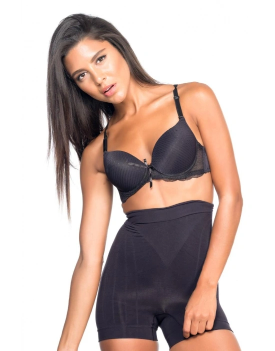 SİYAH MI Emay 7027 Düşük Bel Boxer Korse