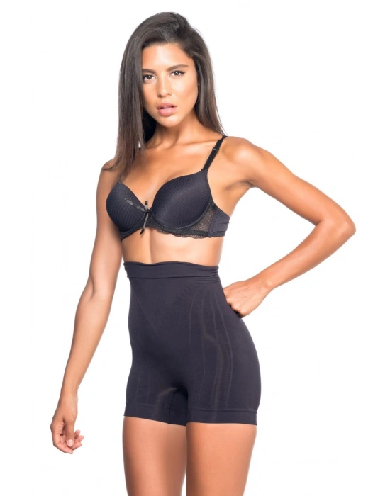 SİYAH MI Emay 7027 Düşük Bel Boxer Korse