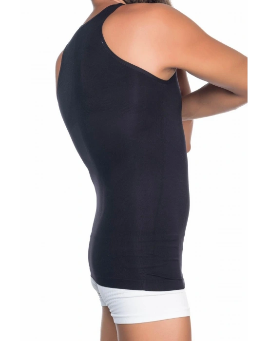 SİYAH MI Emay  E1002 U Yaka Erkek Korse Atlet