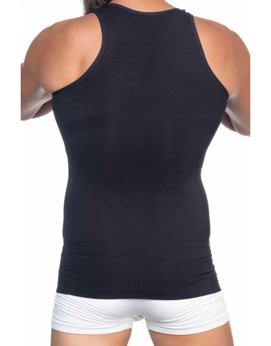 SİYAH MI Emay  E1002 U Yaka Erkek Korse Atlet