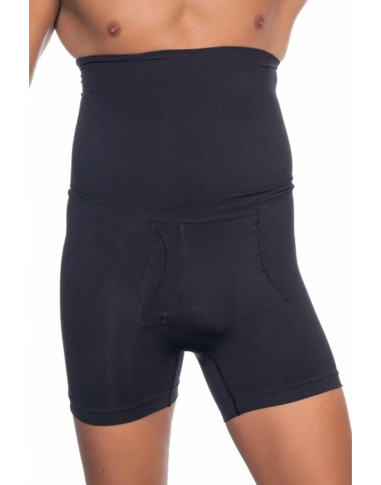 SİYAH MI Emay E1005 Erkek Yüksek Bel Double Boxer Korse