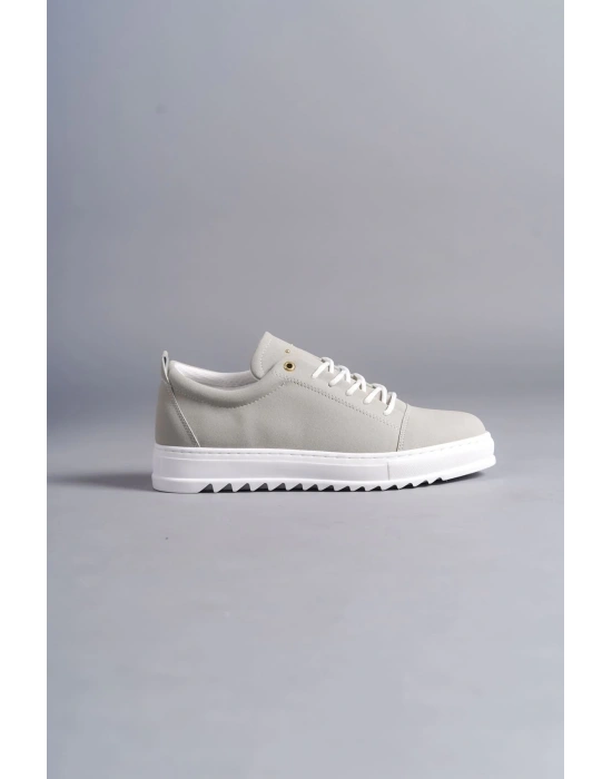 Slw152 Cool Bağcıklı Süet Erkek Günlük Spor Sbt - Gri Erkek Klasik Ayakkabı