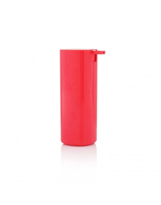 Soft Pembe Şeffaf Akrilik Sıvı Sabunluk 250 ml