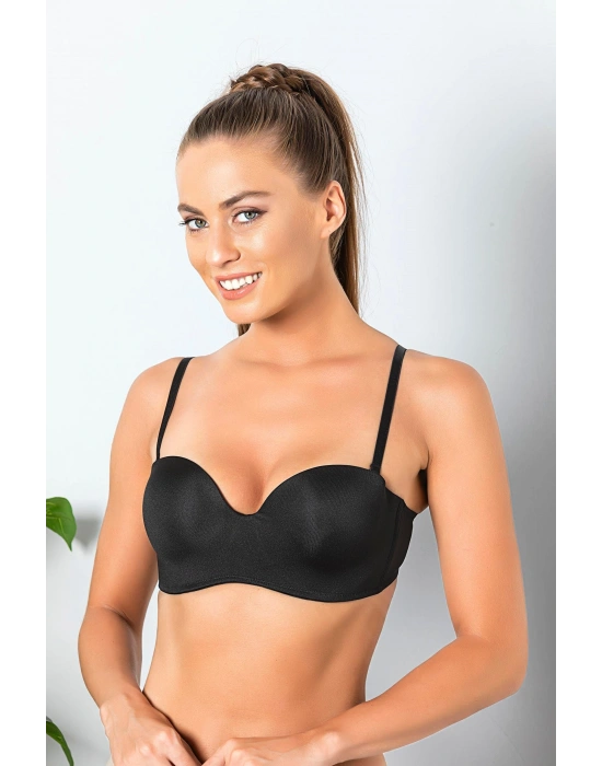 STRAPLEZ LOTUS SÜTYEN SİYAH (MGP11260)