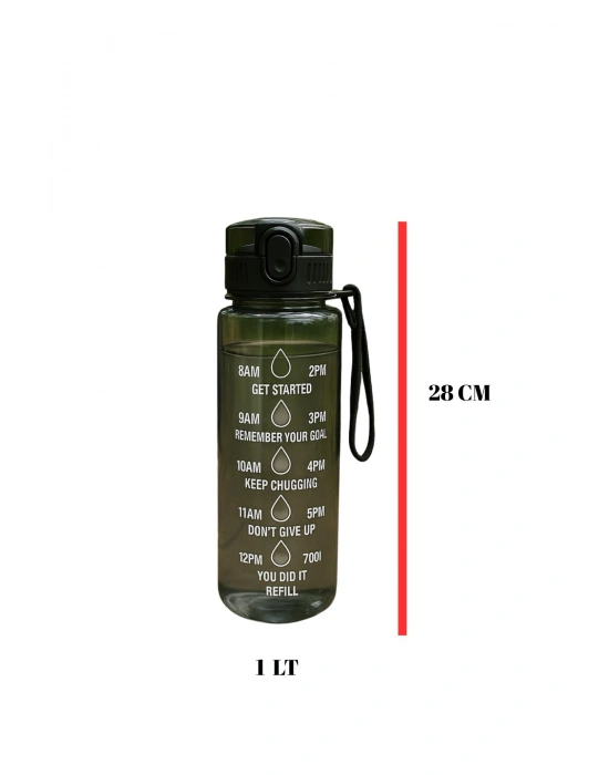 Suluk & Su Şişesi & Sporcu Matara Füme 1000 ml