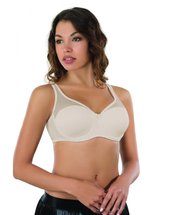 TEN MI Emay 167E Pedli Tül Toparlayıcı Sütyen