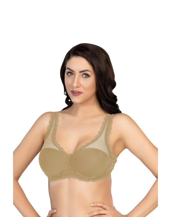 TEN MI Emay 172 B PEDLİ DANTELLİ BALENLİ MİNİMAZER SÜTYEN