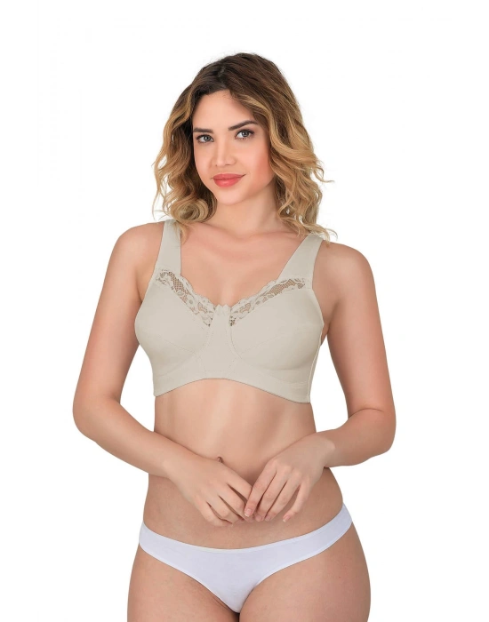 TEN MI Emay 181 C Dantelli Toparlayıcı Cotton Sütyen