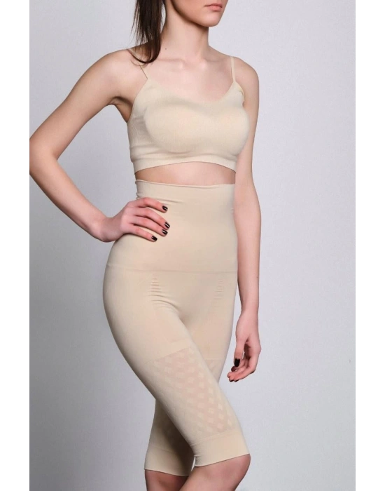 TEN MI Emay 2015 Yüksek Bel Double Uzun Paçalı Korse