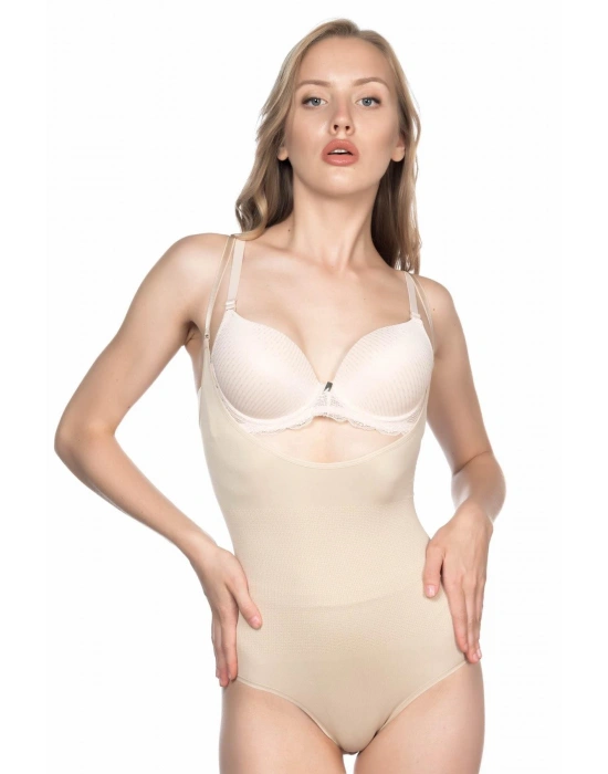 TEN MI Emay 2023 Göğsü Açık Body Korse