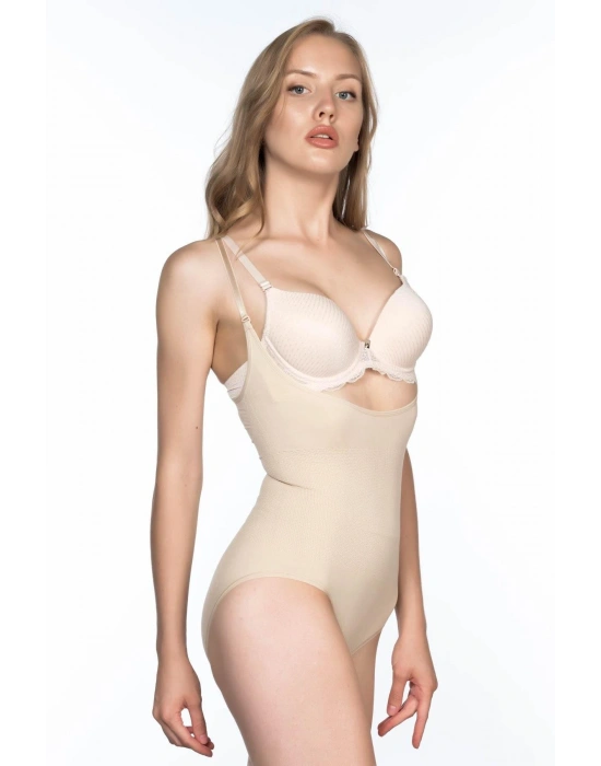 TEN MI Emay 2023 Göğsü Açık Body Korse