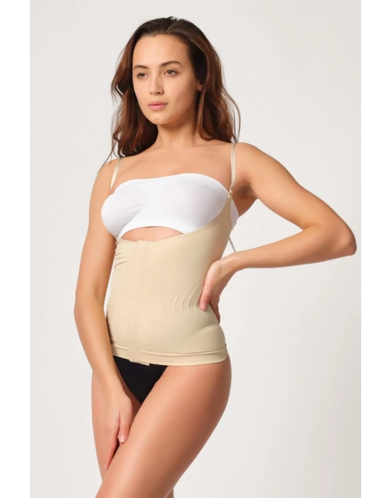 TEN MI Emay 2030 Agraflı Göğsü Açık Atlet Korse