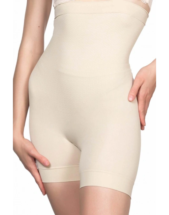 TEN MI Emay 2056 Yüksek Bel Masajlı Uzun Paça Korse