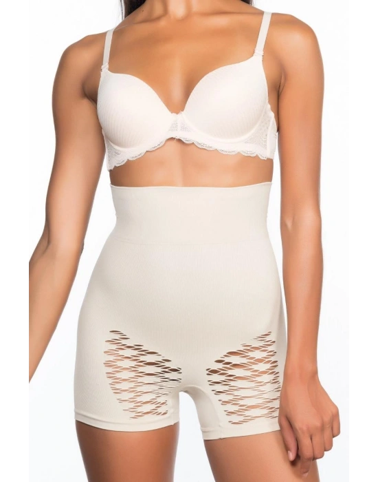 TEN MI Emay 2064 Popo Açık Fantezi Boxer Korse