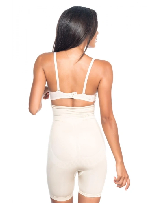 TEN MI Emay 2077 Yüksek Bel Desenli Paçalı Korse