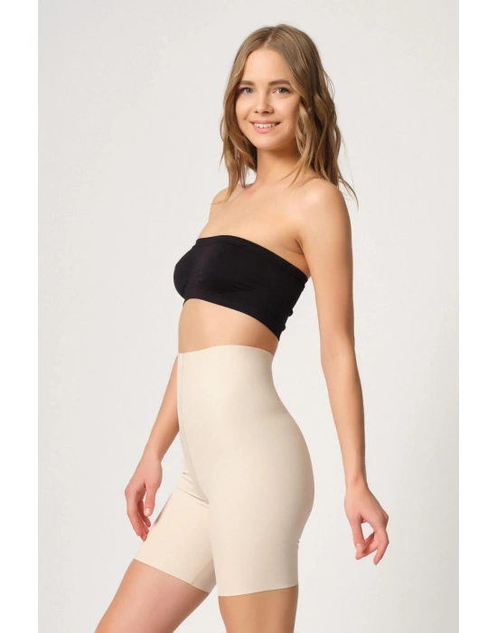 TEN MI Emay 2707 Lazer Yüksek Bel Paçalı Hayalet Korse