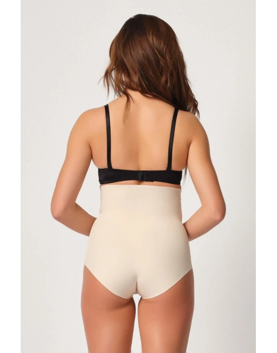 TEN MI Emay 2708 Lazer Yüksek Bel Kesim Slip Hayalet Korse