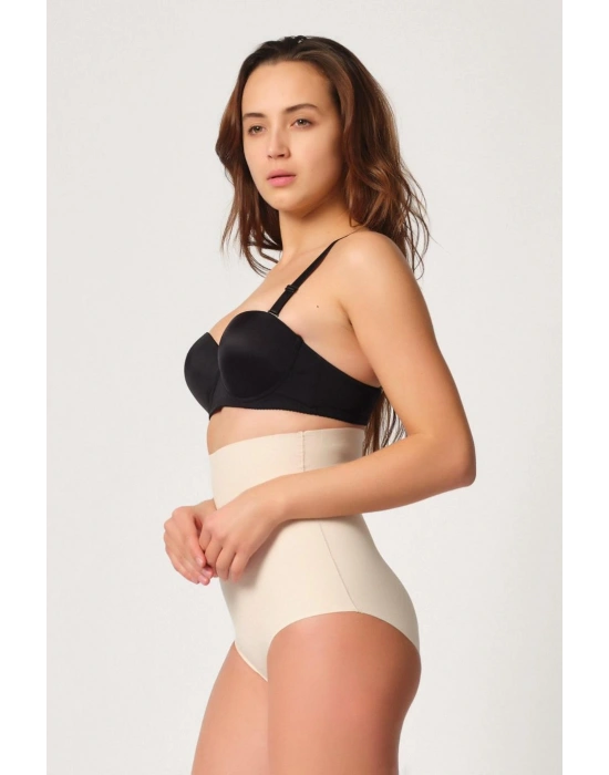 TEN MI Emay 2708 Lazer Yüksek Bel Kesim Slip Hayalet Korse
