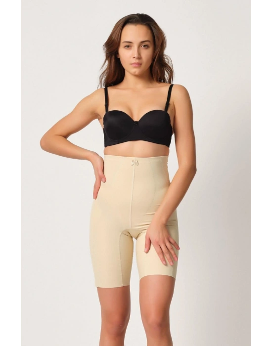 TEN MI Emay 2814 Double Yüksek Bel Boxer Lazer Korse