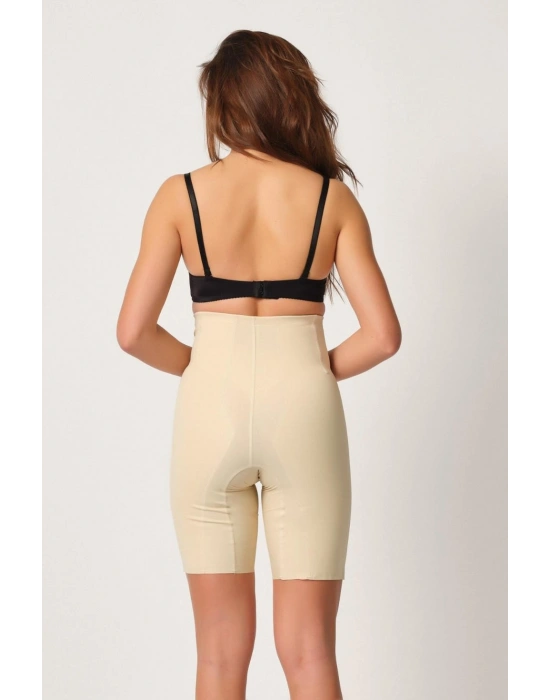 TEN MI Emay 2814 Double Yüksek Bel Boxer Lazer Korse