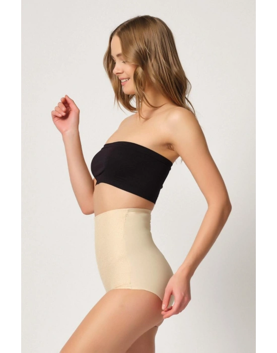 TEN MI Emay 2842 Lazer Dantelli Slip Korse