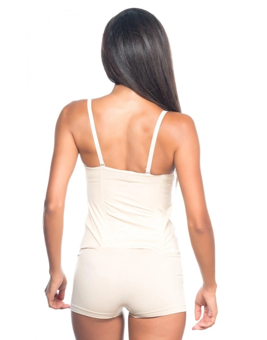 TEN MI Emay 2865 Agraflı Balen Destekli Lazer Bel Korse