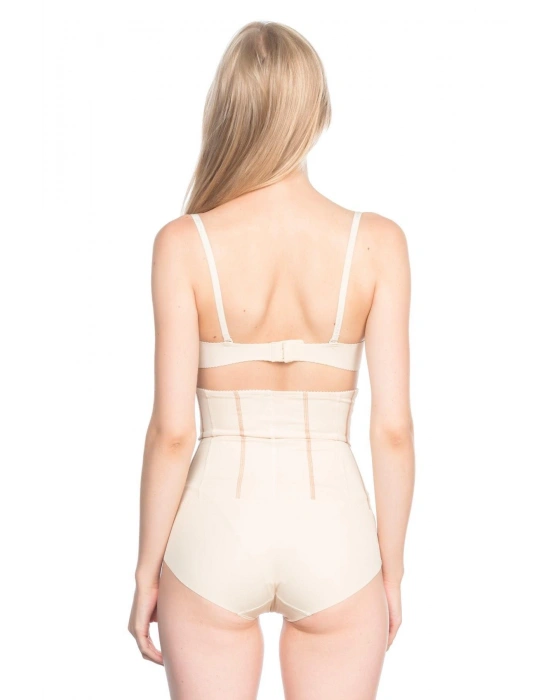 TEN MI Emay 2886 Yüksek Bel Tül Slip Lazer Korse