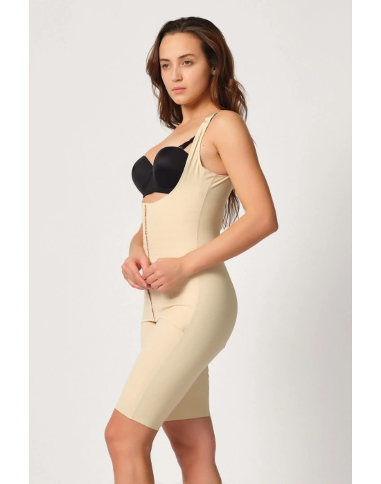 TEN MI Emay 2915 Agraflı Yelek Karyoka Destekli Boy Korse