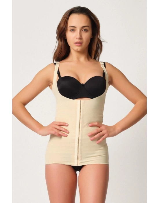 TEN MI Emay 2916 Karyoka Destekli Agraflı Atlet Korse