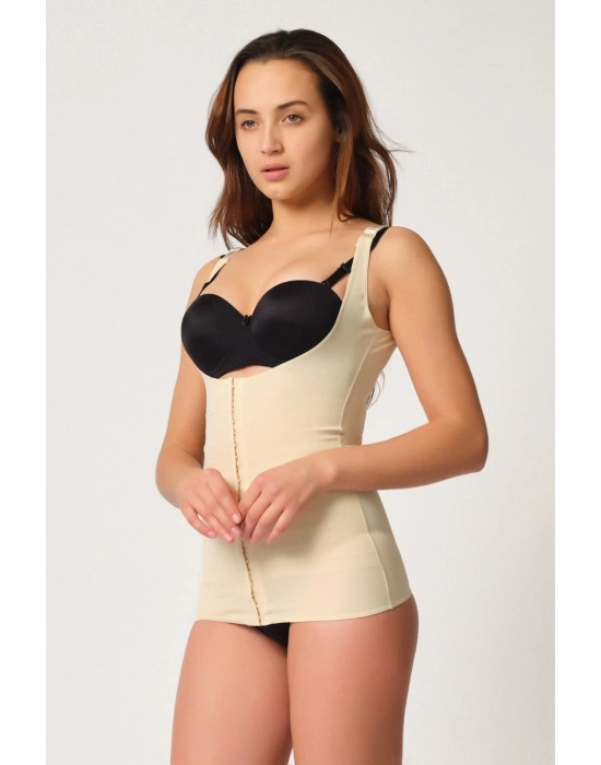 TEN MI Emay 2916 Karyoka Destekli Agraflı Atlet Korse