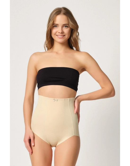 TEN MI Emay 2920 Yüksek Bel Karın Desteklı Slip Lazer Korse