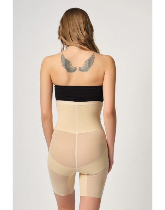 TEN MI Emay 2929 Double Tül Paçalı Lazer Korse