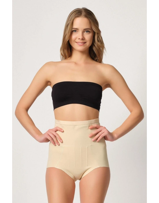 TEN MI Emay 2931 Karın Balen Destekli Slip Lazer Korse