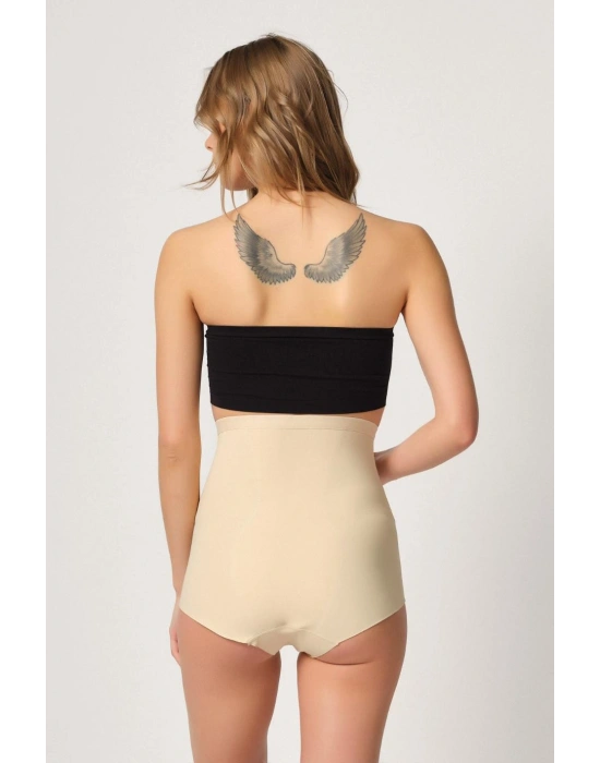 TEN MI Emay 2931 Karın Balen Destekli Slip Lazer Korse