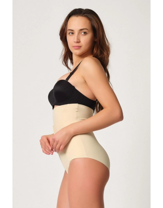 TEN MI Emay 2932 Double Karın Agraf Destekli Slip Lazer Korse