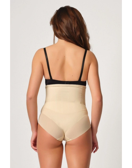 TEN MI Emay 2945 Tül Karyokalı Slip Lazer Korse