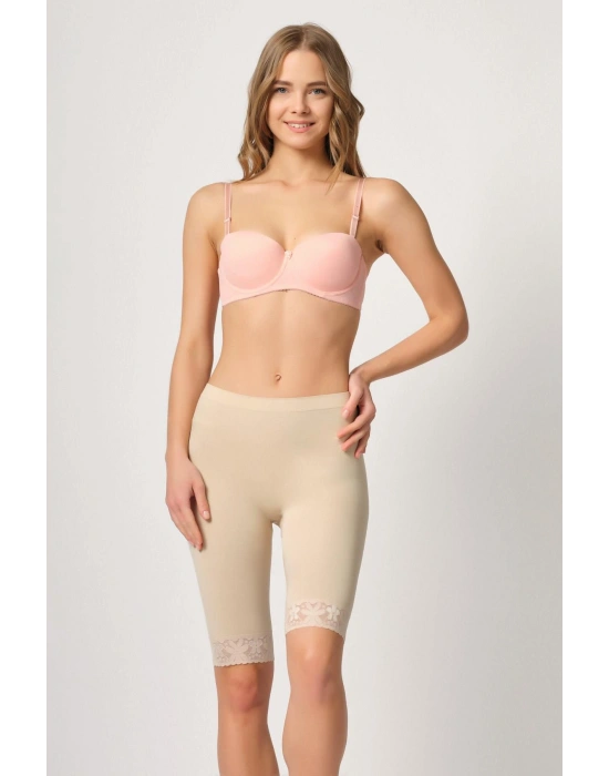 TEN MI Emay 3004 Soft Uzun Paça Dantel Boxer