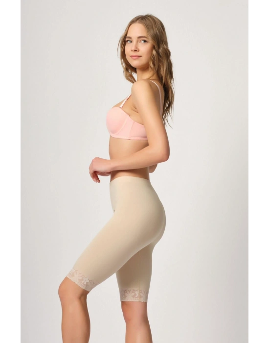 TEN MI Emay 3004 Soft Uzun Paça Dantel Boxer