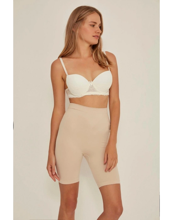 TEN MI Emay 3005 Soft Uzun Paçalı Boxer Korse