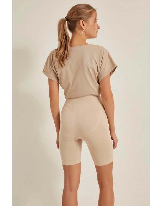 TEN MI Emay 3005 Soft Uzun Paçalı Boxer Korse