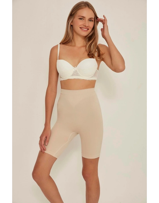 TEN MI Emay 3005 Soft Uzun Paçalı Boxer Korse