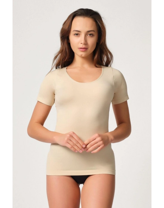 TEN MI Emay 5004 Soft Yarım Kollu Atlet